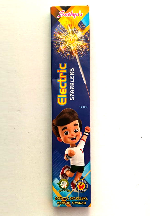 12 Cm Electric Sparklers (10 Sticks)